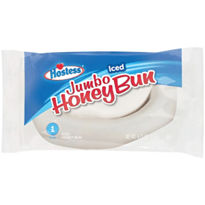 Hostess Honey Buns iced