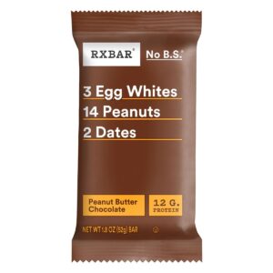 RX Bars peanut butter choc